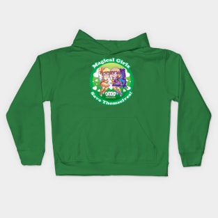 Magical Girls Save Themselves! Kids Hoodie